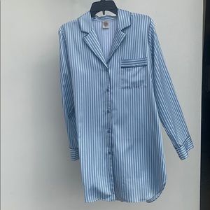 Sofia Sleep Shirt (Light Blue)